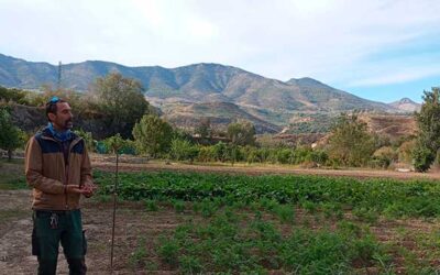 VISITA A LA FINCA DE FRAN GARCÍA, DE LA ASOCIACIÓN EL ENCINAR